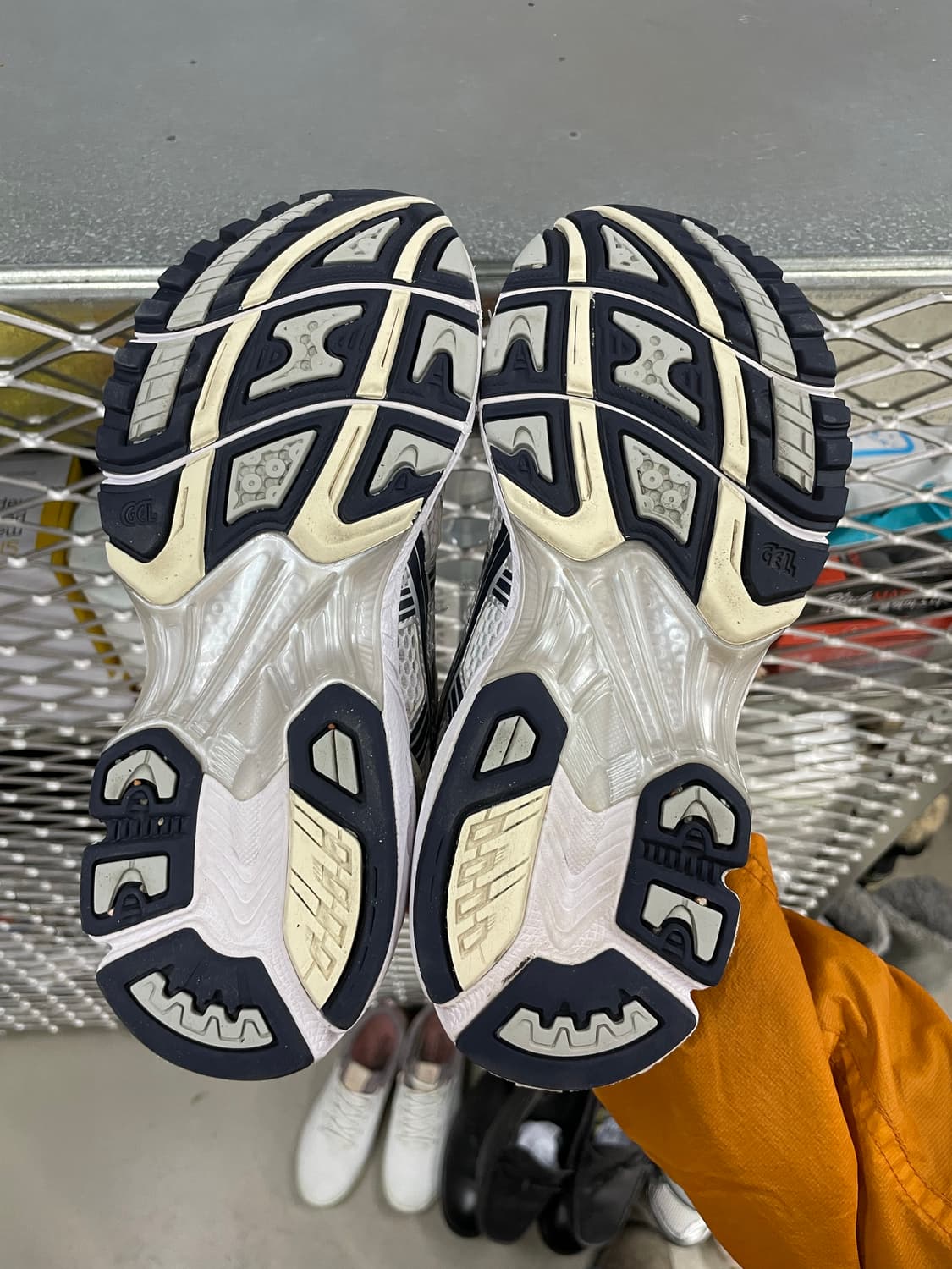 아식스 젤 카야노 14 화이트 미드나잇 235 상품이미지6