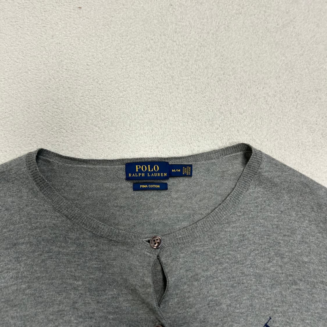 Polo Gray Cardigan  상품이미지6