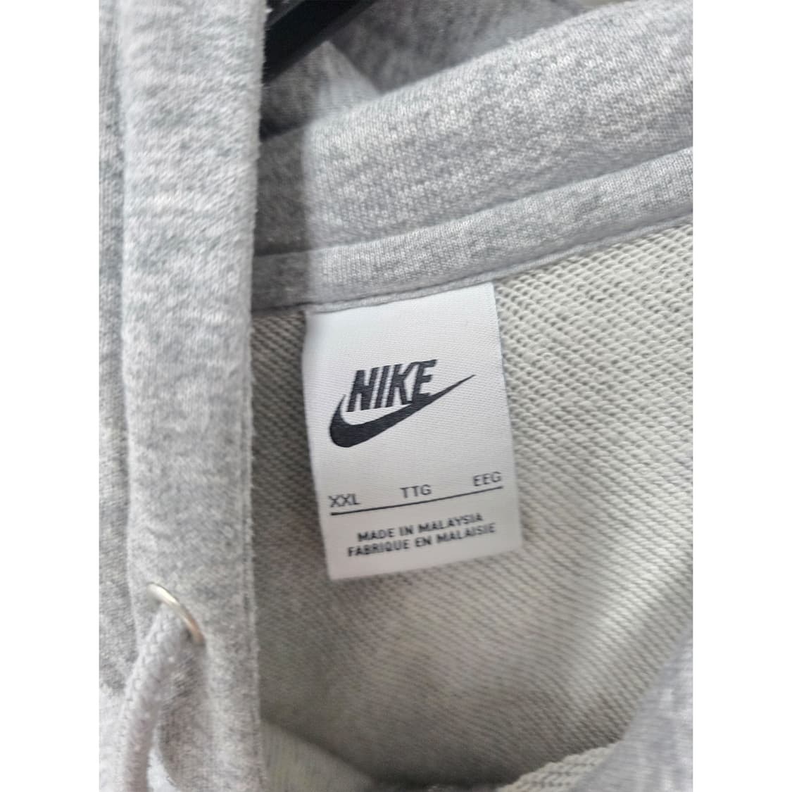 택포) 나이키 회색 후드집업 XXL 상품이미지2