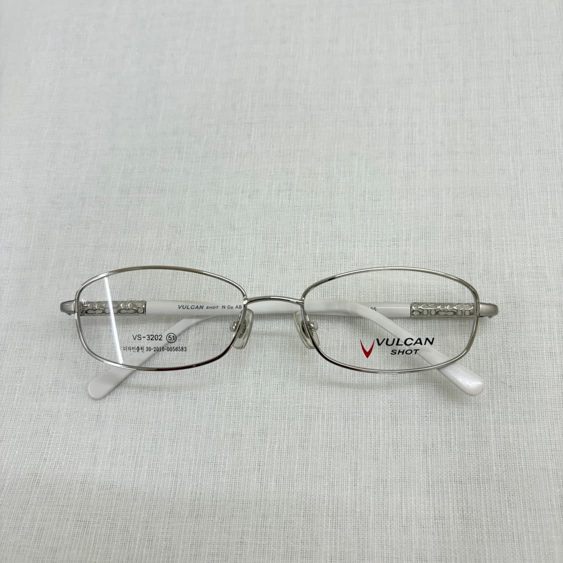 VULCAN 실버 사각 빈티지 안경 상품이미지5