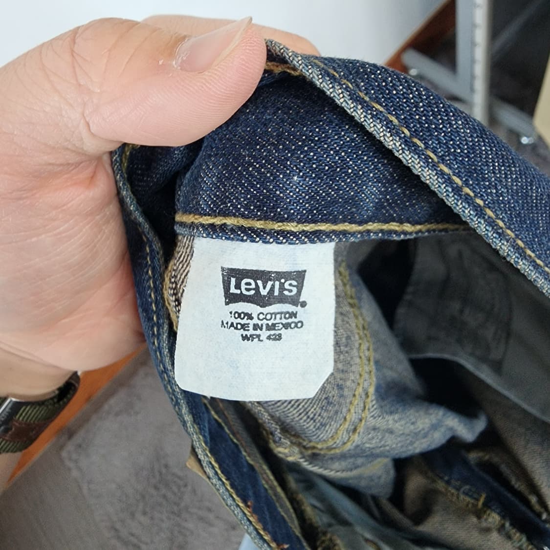 리바이스501 청바지 데님 빈티지 스타일 상품이미지8
