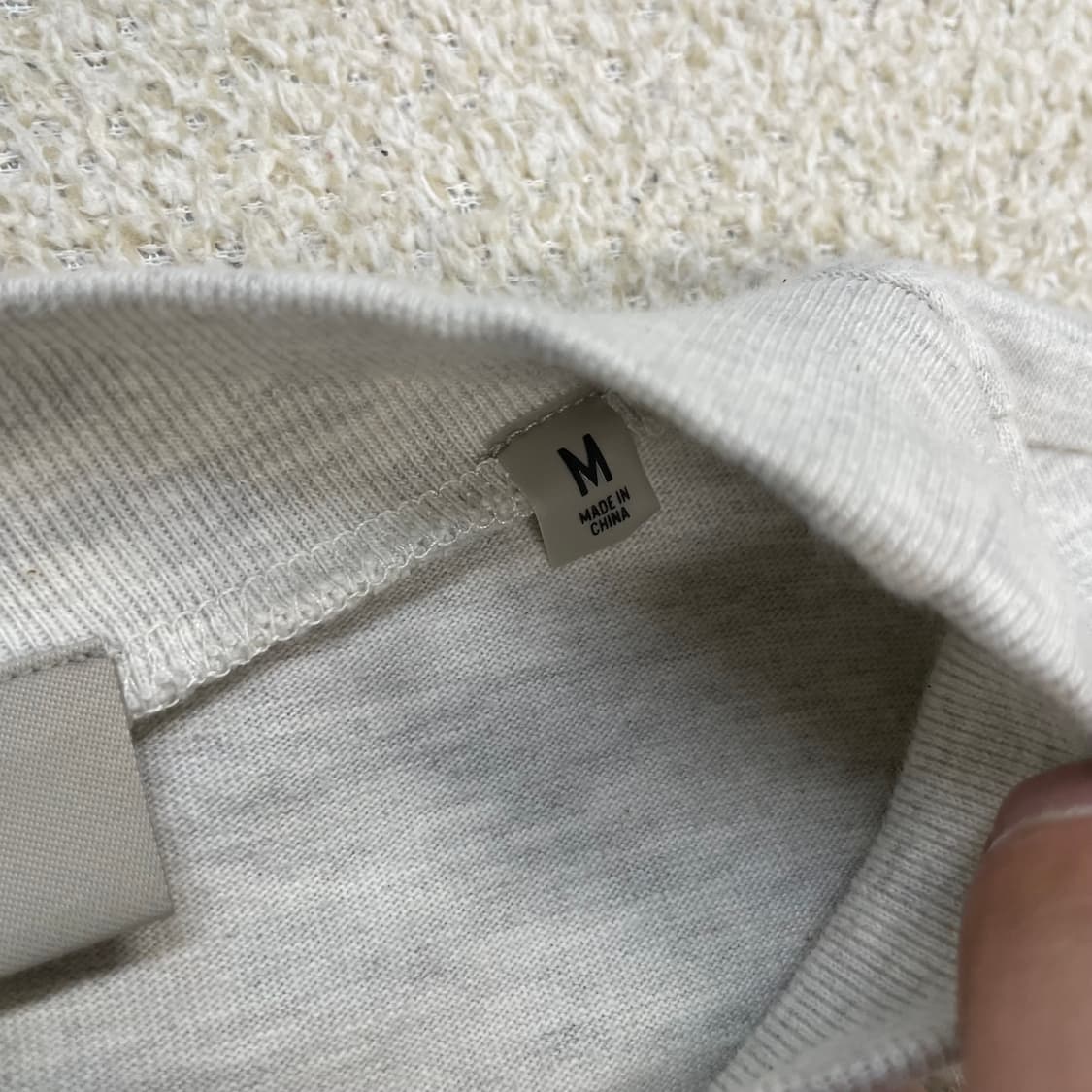 에센셜 피어오브갓 백 로고 반팔티 상품이미지4