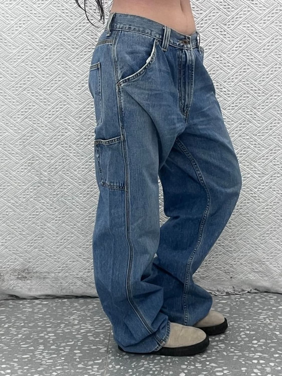 리바이스 카펜터 루즈스트레이트 데님팬츠 34인치 C07546 상품이미지1