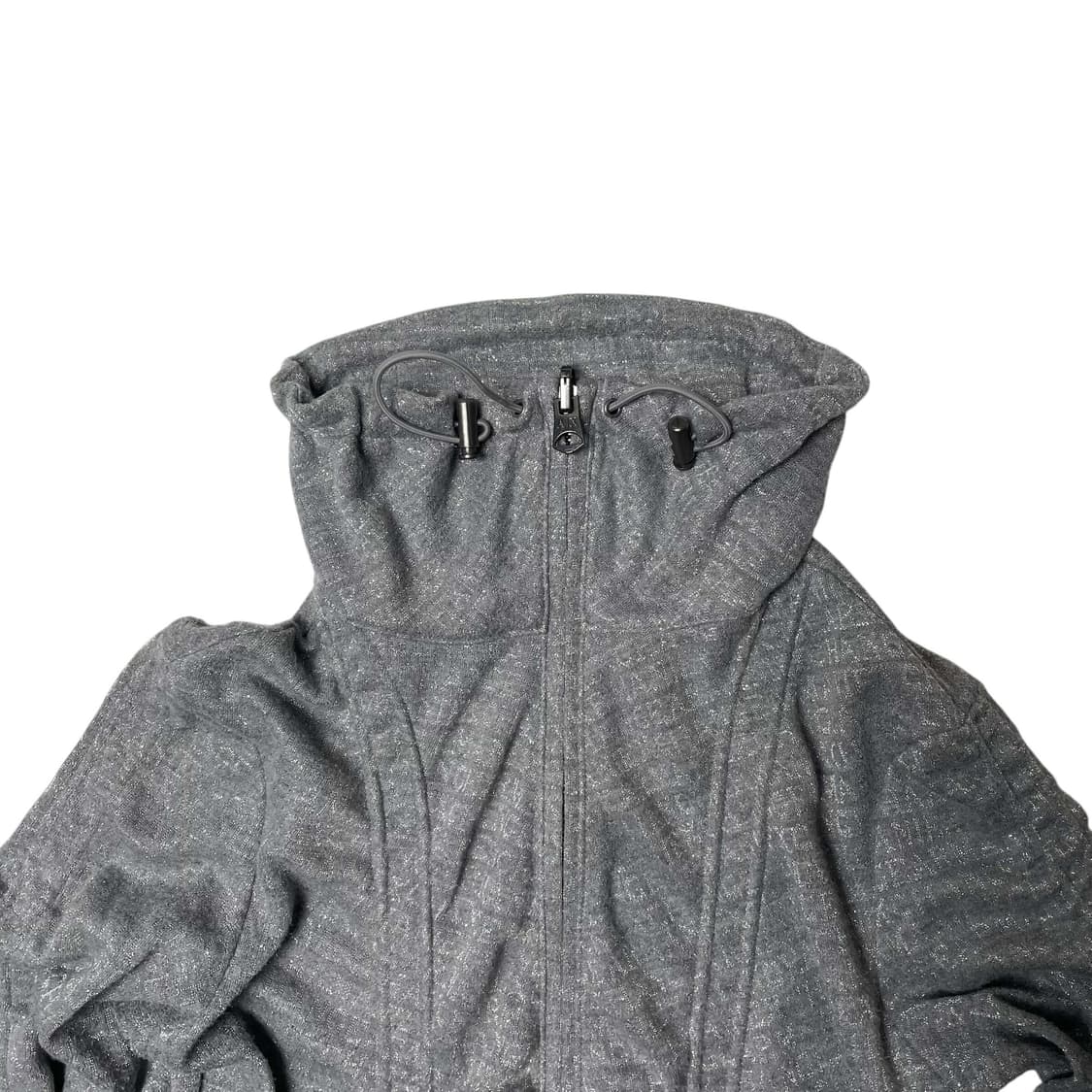 Armani exchange 글리터 레터링 셔링 집업 자켓 상품이미지6