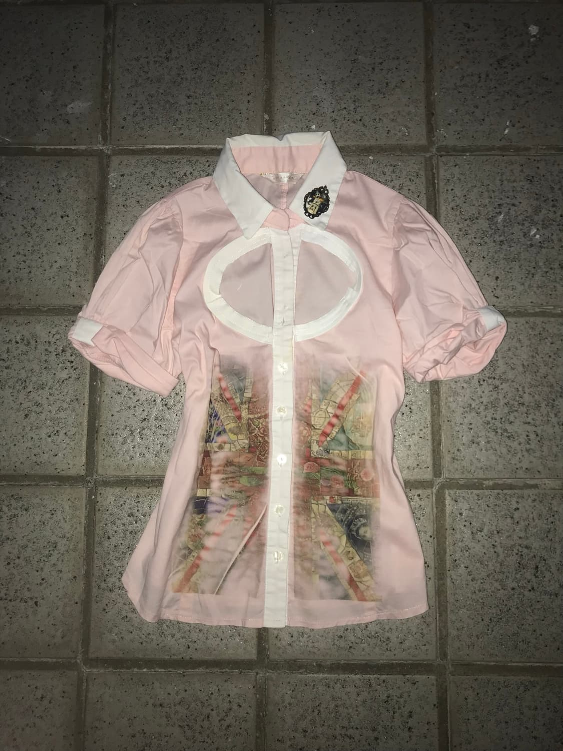 London Cutout Blouse 상품이미지4