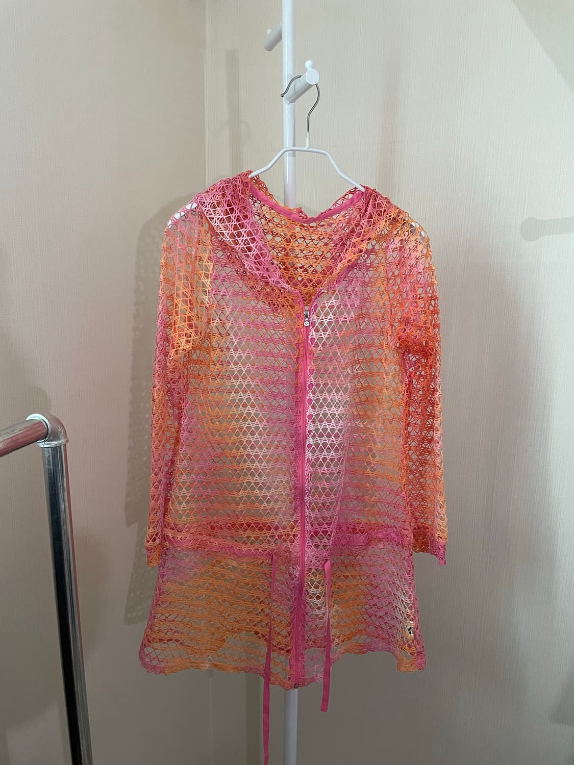 아레나 타이다이메쉬 후드집업 상품이미지1