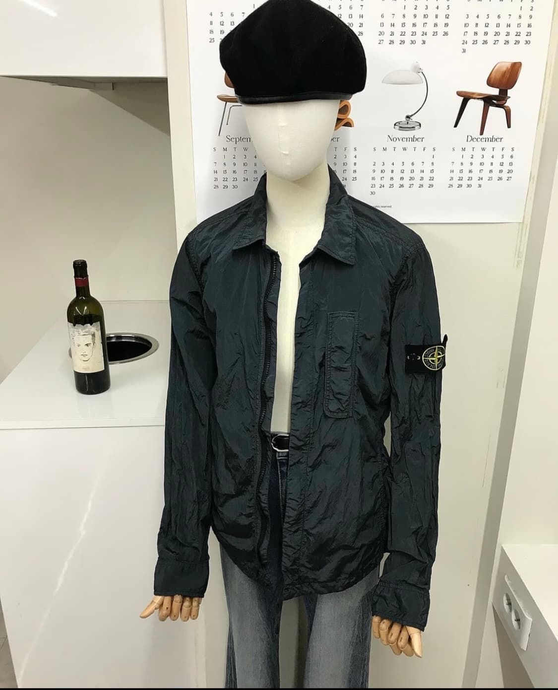 스톤아일랜드 메탈 나일론 자켓 상품이미지4