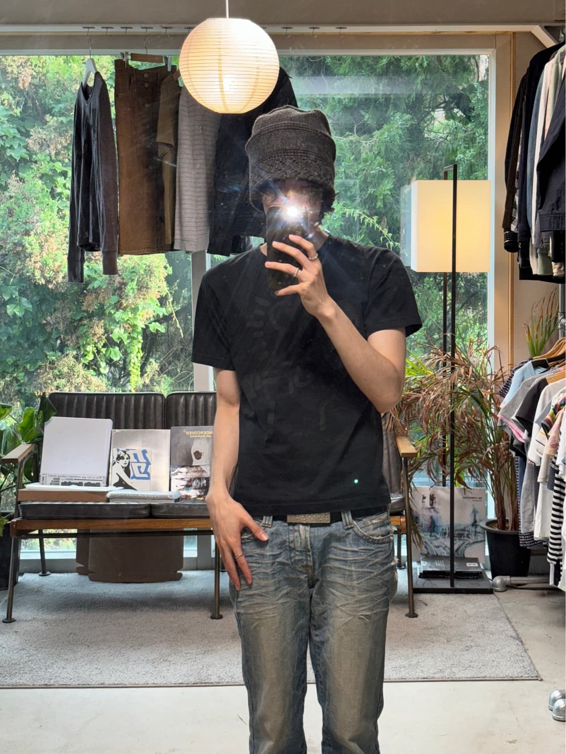 Ca4la 린넨혼방 비니 상품이미지4