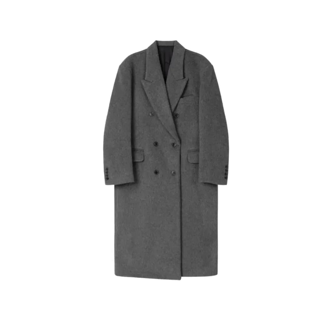 더 오유 카리나 오버사이즈 울 코트 상품이미지3