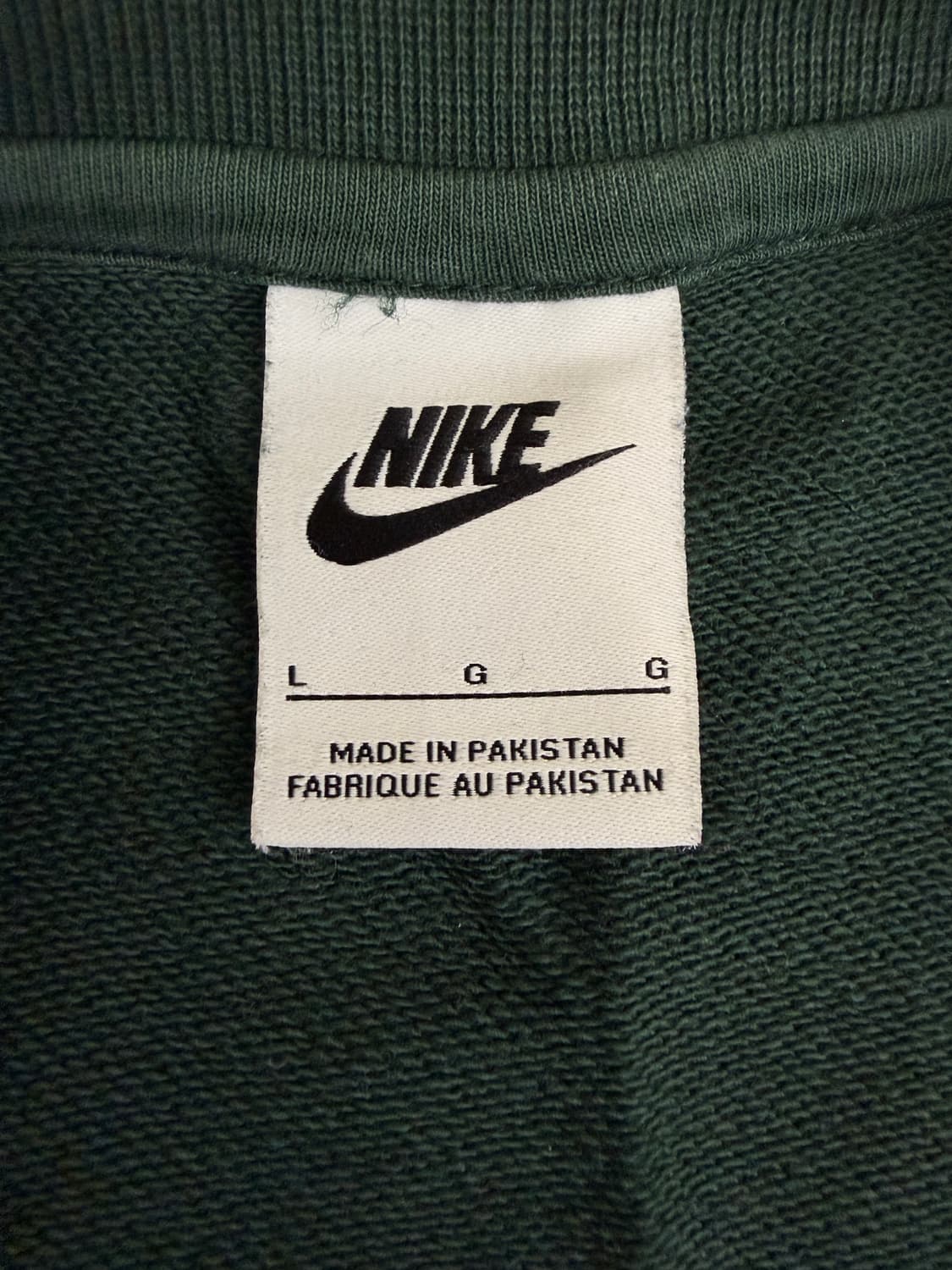 나이키 애슬레틱 클럽 맨투맨 스웻 그린 L 상품이미지5