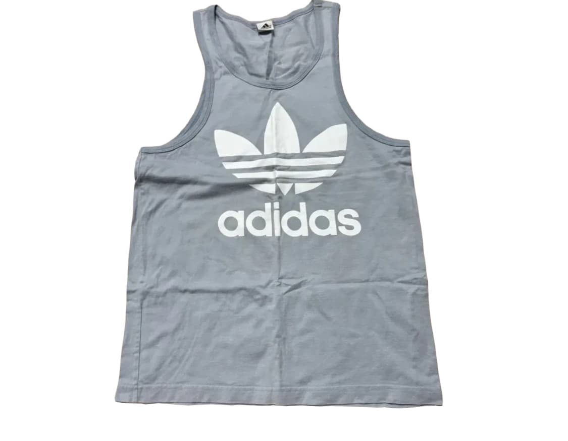 아디다스 소라색 민소매 상품이미지1