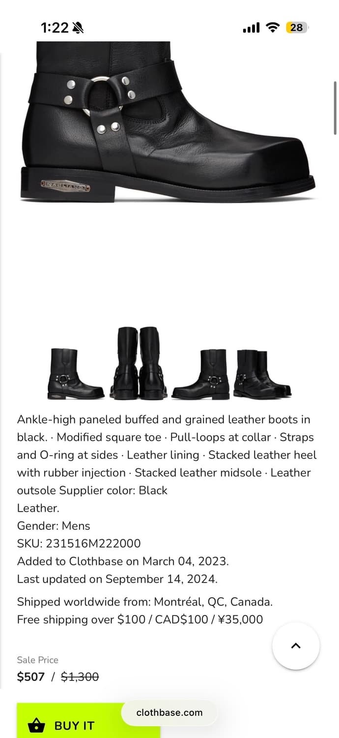 마리아노 몬스터 바이커 바츠 상품이미지6