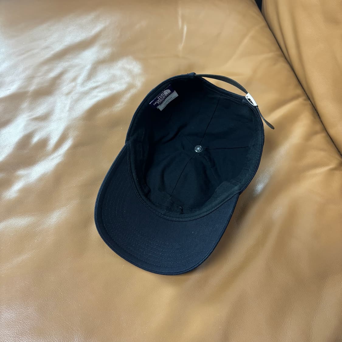 나나미카 노스페이스 퍼플라벨 네이비 블랙 6패널 볼캡 모자 상품이미지6
