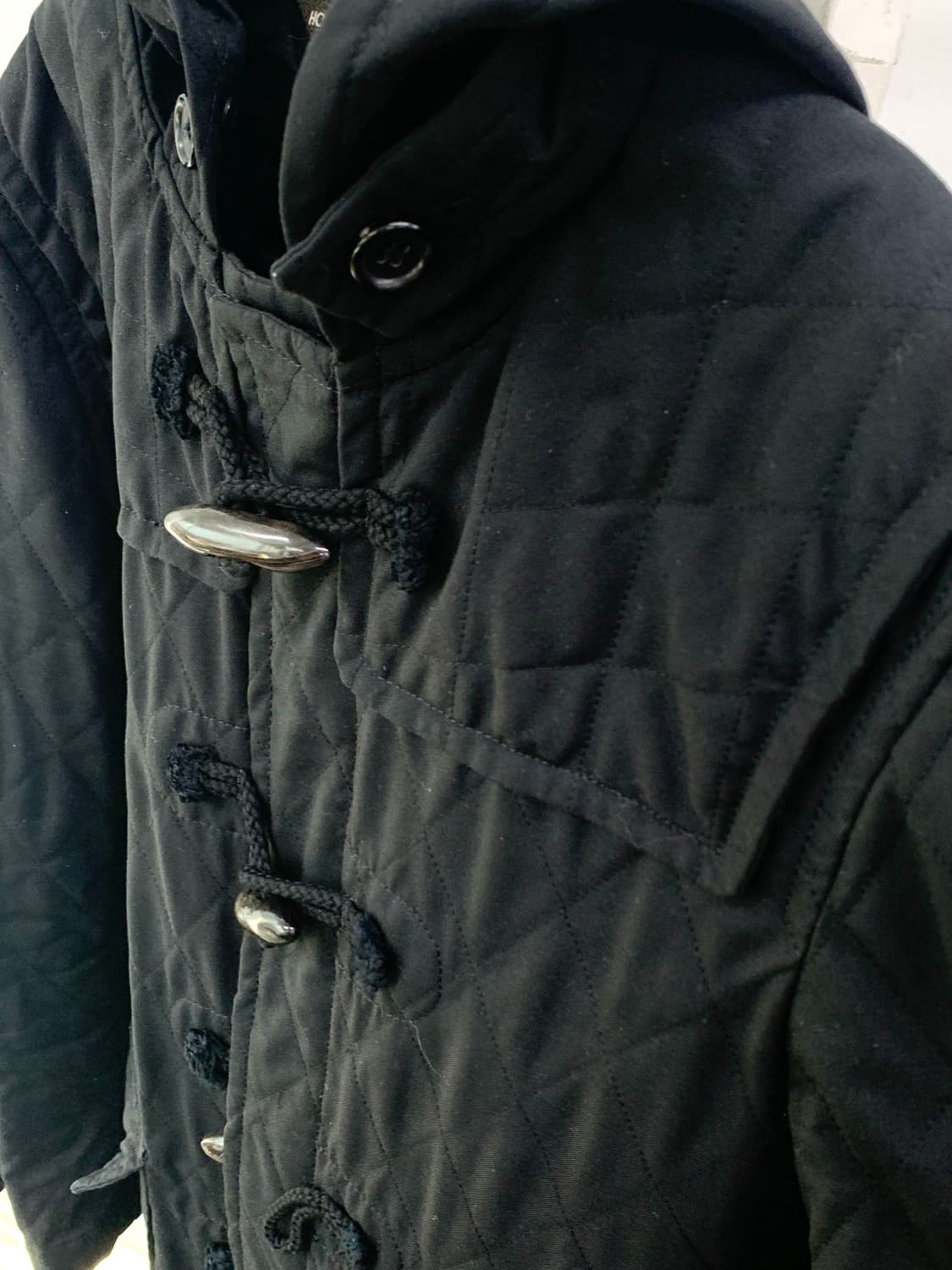 꼼데가르송 옴므 플러스 다이아몬드 퀄팅 더플 코트(AD2013) 상품이미지2