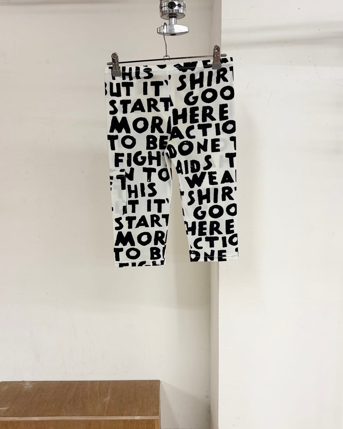 mm6 화이트 테크노 저지 레깅스  상품이미지6