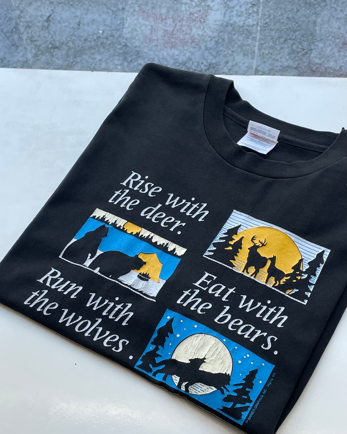 90‘s USA “BWCA” Souvenir T-shirt L 상품이미지9