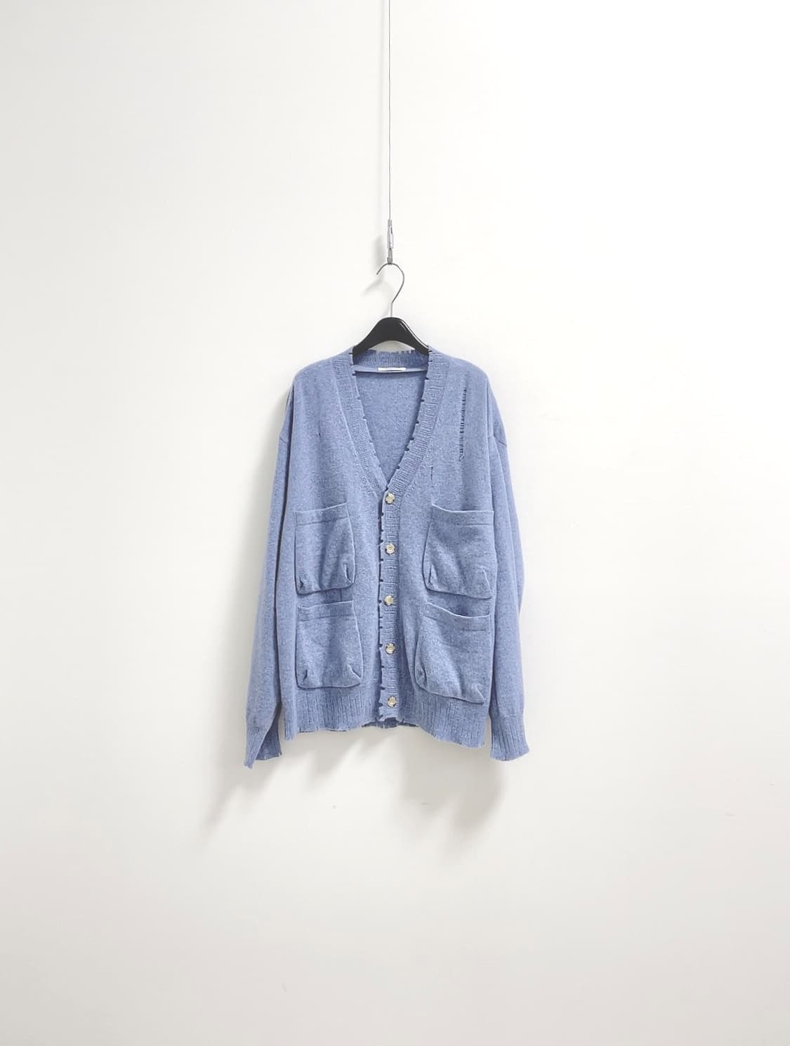 후왓웨어 멀티포켓 캐시미어 가디건 상품이미지3