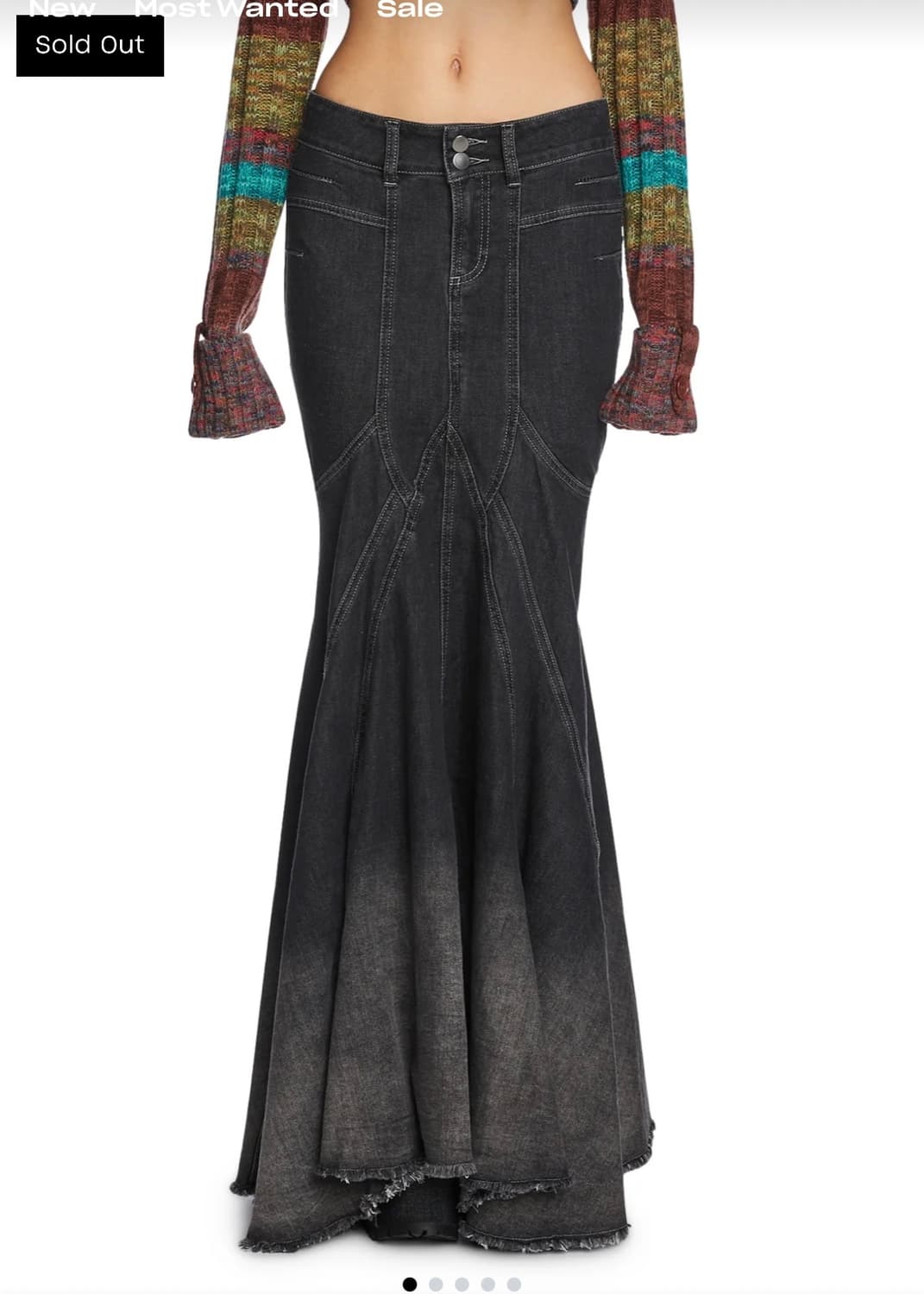 Dolls Kill 머메이드 스커트  상품이미지2