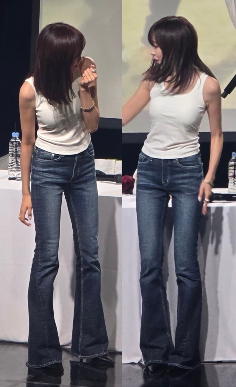 시너진 CAT WASHING DENIM PANTS 라이트블루 상품이미지1