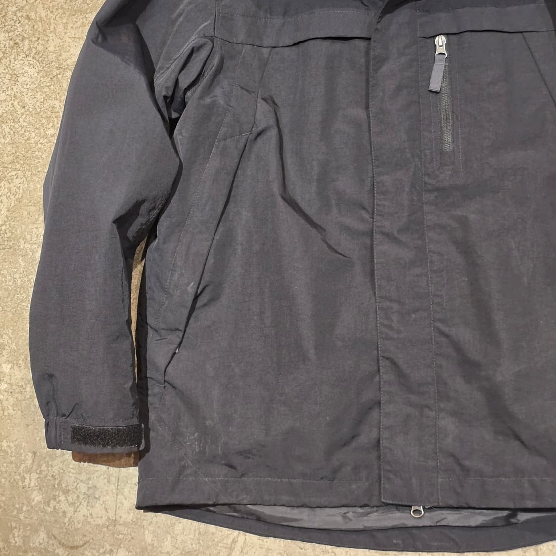 Eddie Bauer 후디 블랙 쉘 자켓 상품이미지5