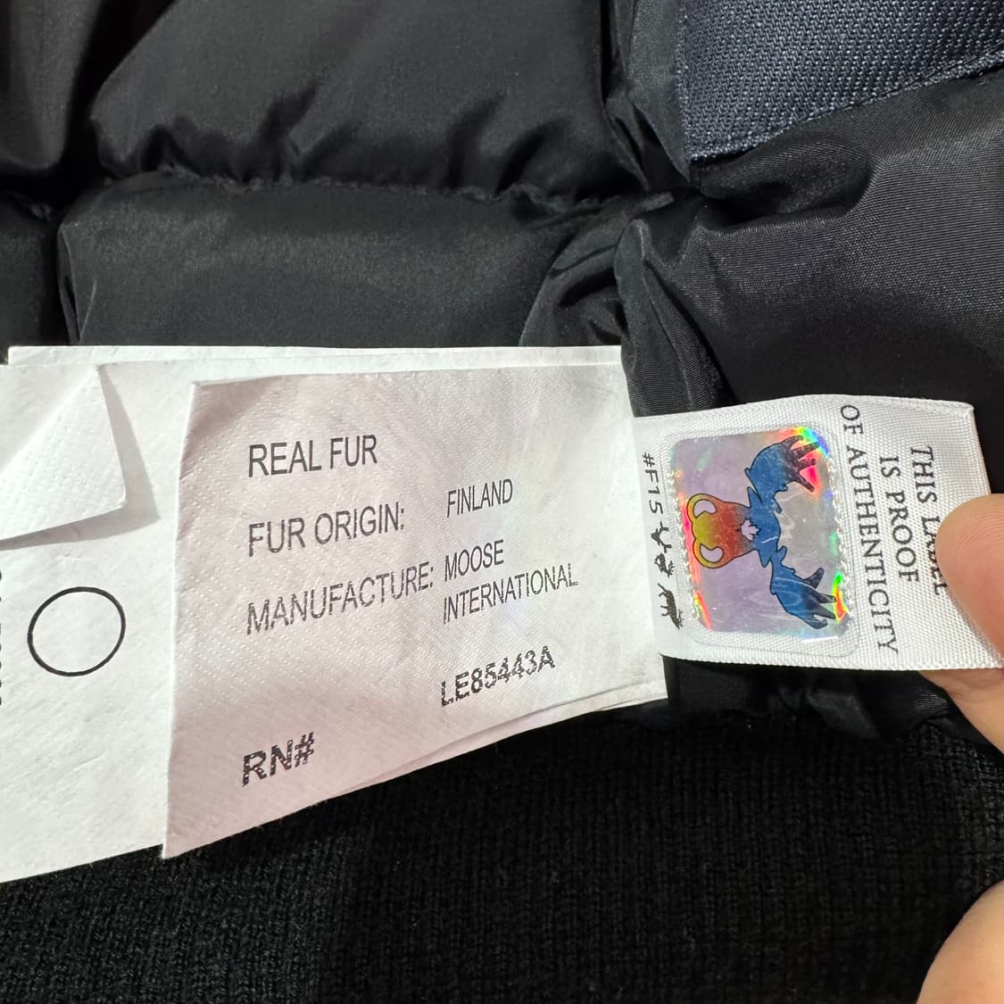 무스너클 레이디 데님 봄버 (XS)   상품이미지9