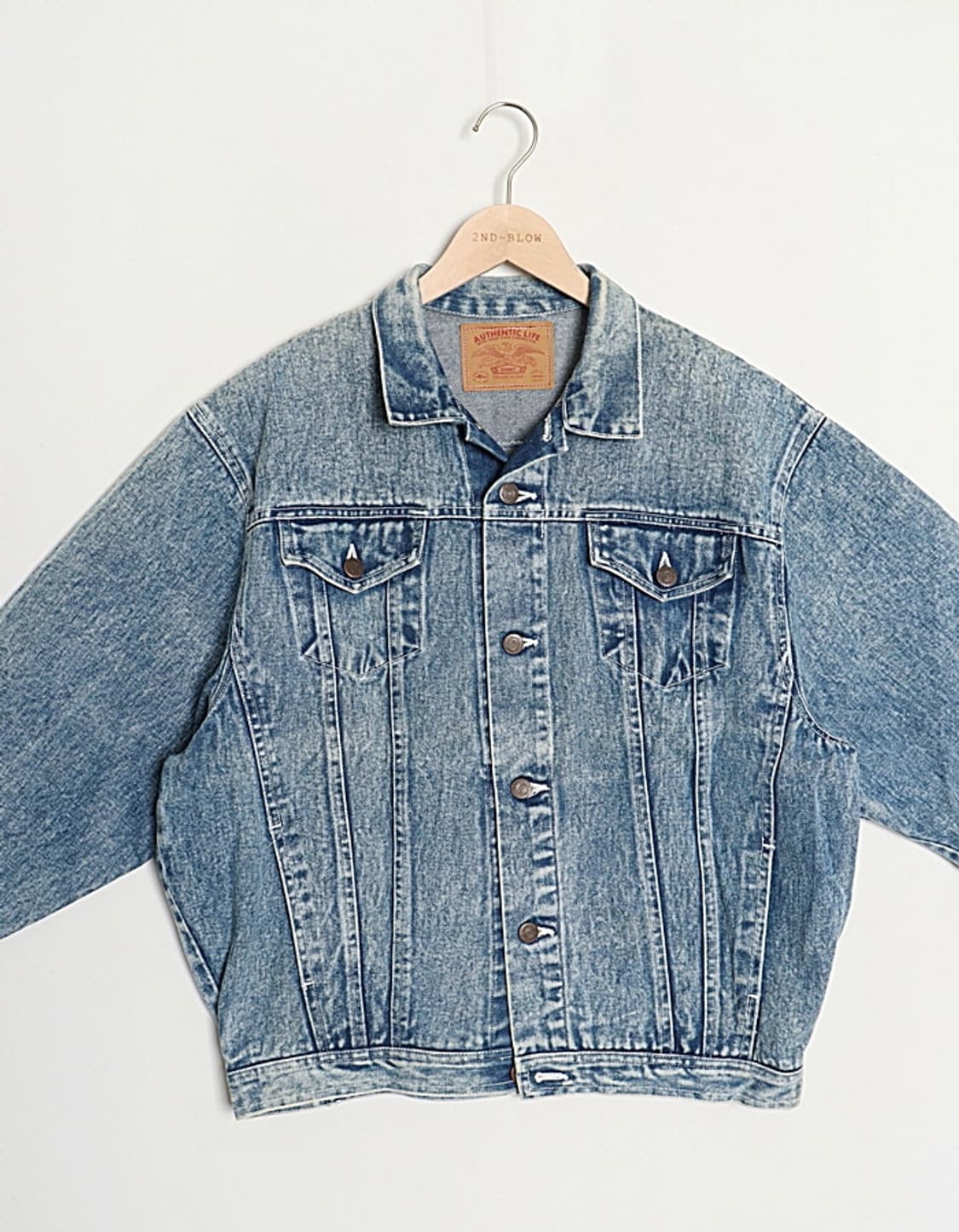 8~90's OHNET Denim Jacket 상품이미지2