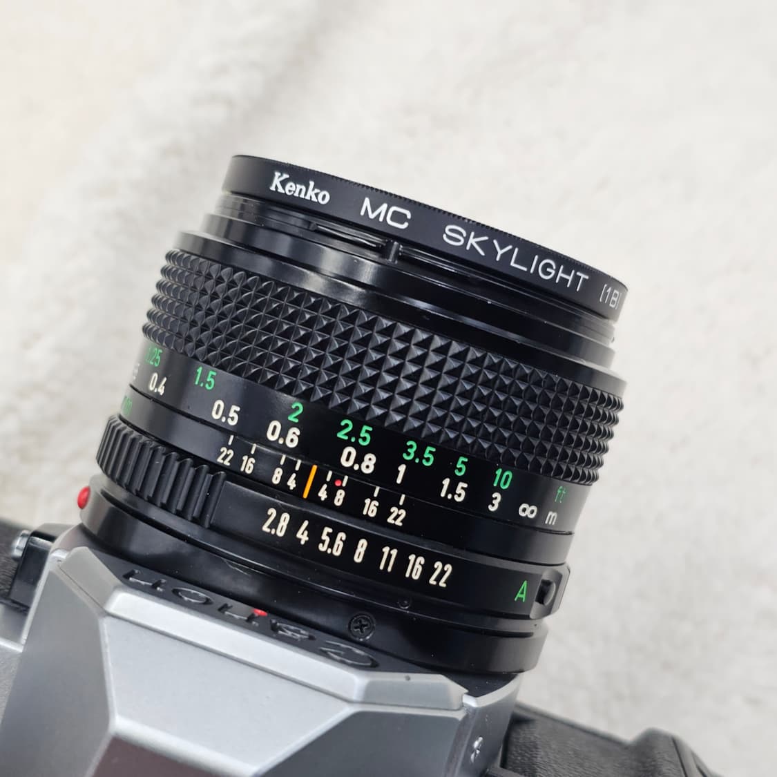 캐논 AV-1 필름카메라 필카 상태 A급 정상작동 서비스 있음 소장용 상품이미지8