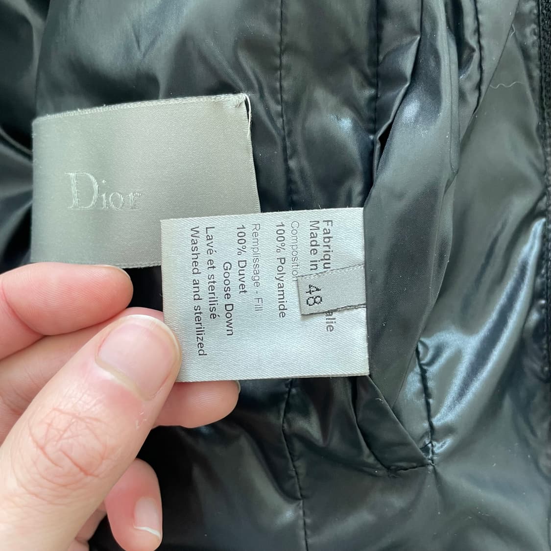 디올옴므 aw07 navigate 에비에이터 패딩자켓 상품이미지9