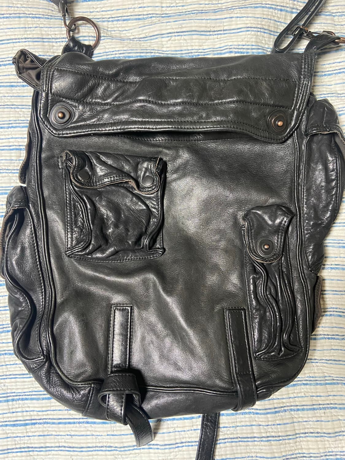 Julius leather messenger bag 상품이미지3