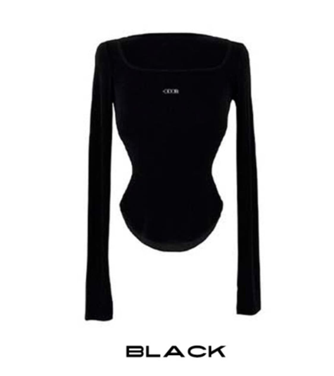 오도어 스퀘어 티 블랙 상품이미지2