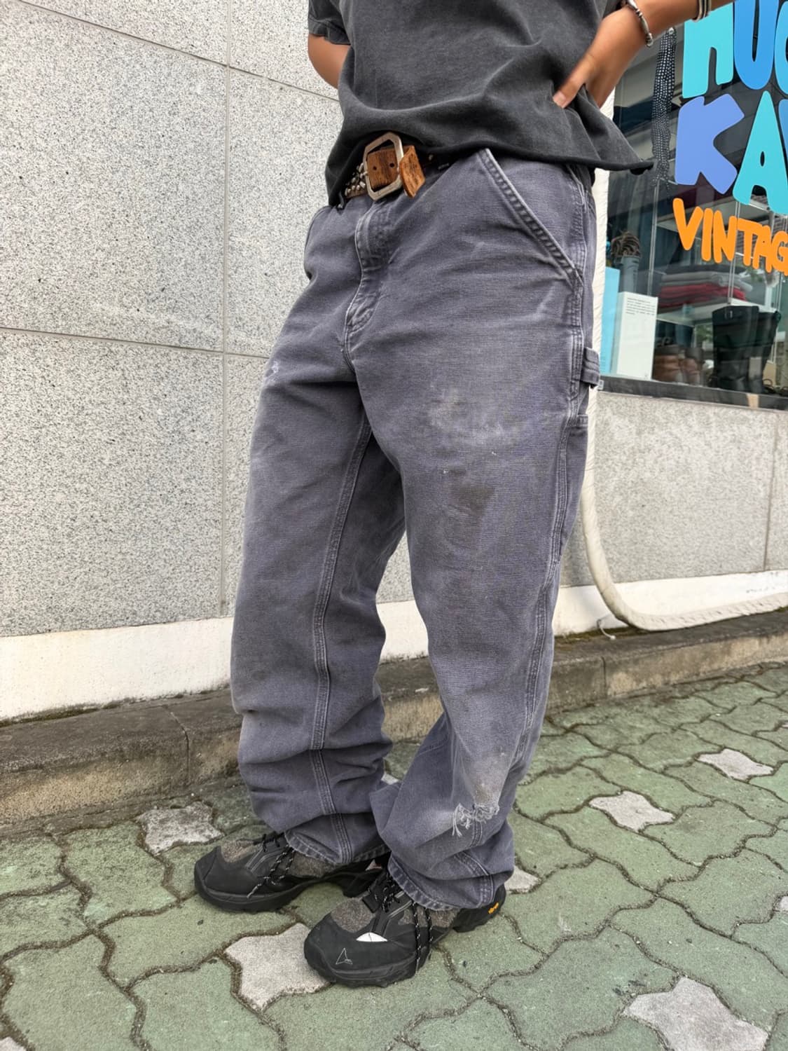 Carhartt distressed carpenter (33X34) 상품이미지8