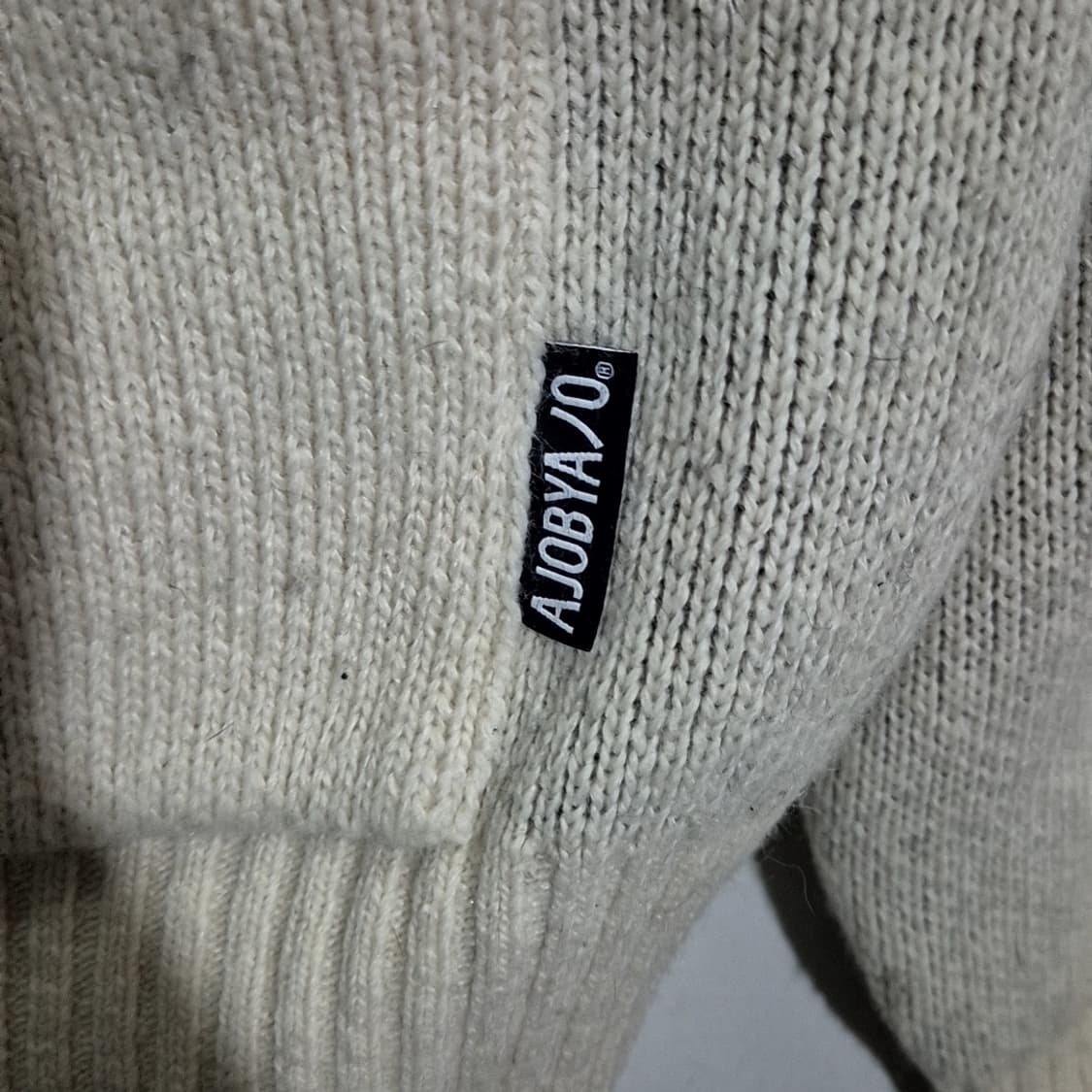 아조바이아조 후드 니트 상품이미지3