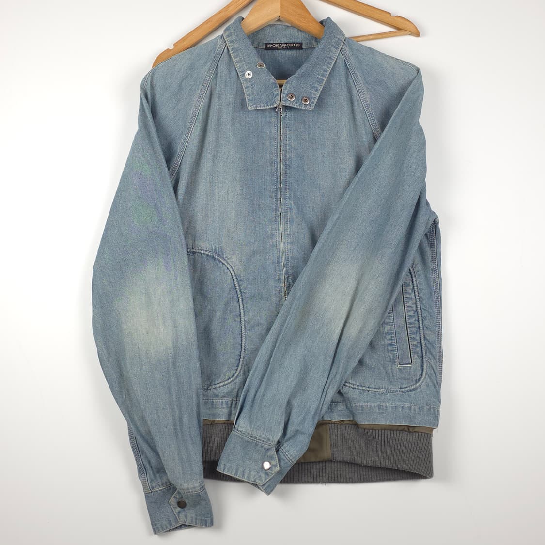 사카이x10꼬르소꼬모 데님 해링턴 자켓 (M[3]) 상품이미지1