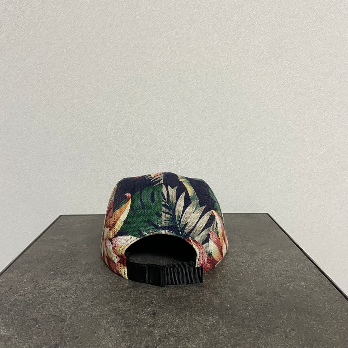 슈프림 스웨이드 바이저 플로랄 레드 박스로고 캠프캡 모자 상품이미지4