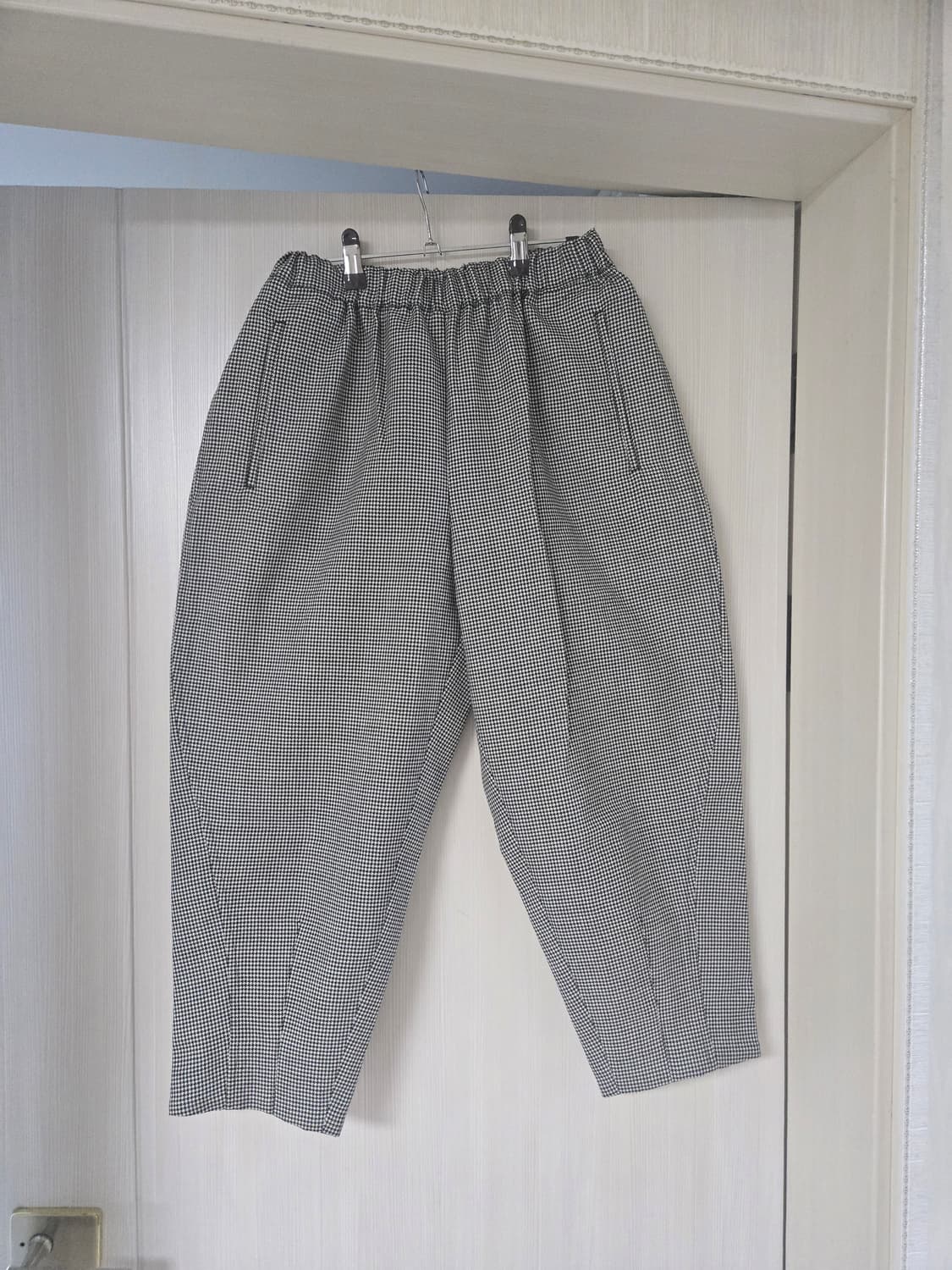 꼼데가르송 격자체크 벌룬핏 팬츠 2022aw 상품이미지1