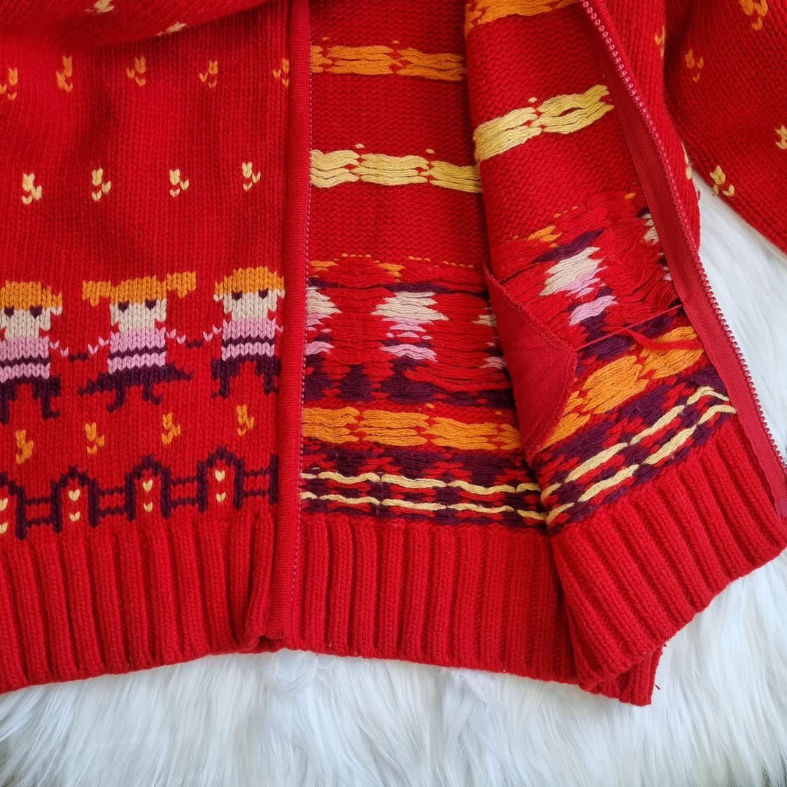 Shamines 샤미네스 울 니트 집업 가디건 1853 상품이미지5