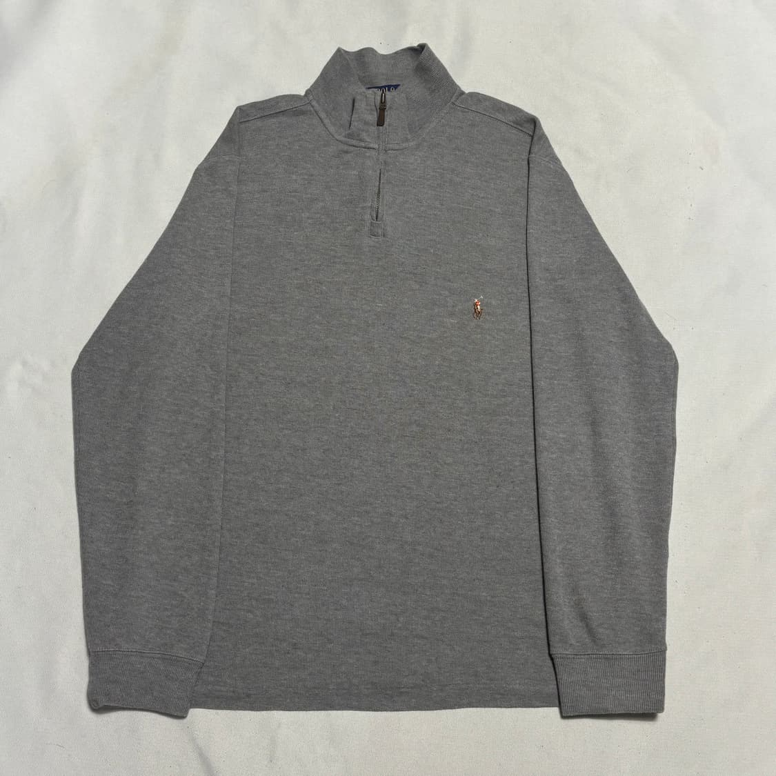 폴로랄프로렌 그레이 반집업 니트(코튼) 상품이미지2