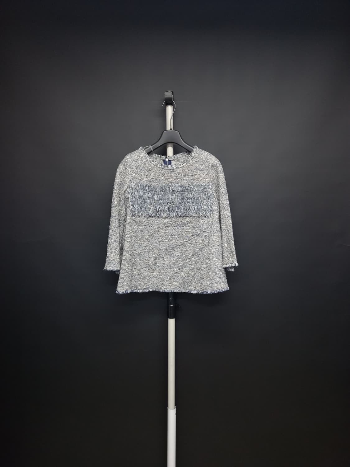 SJSJ 춘하추 얇은 트위드 7부 블라우스 66 상품이미지1