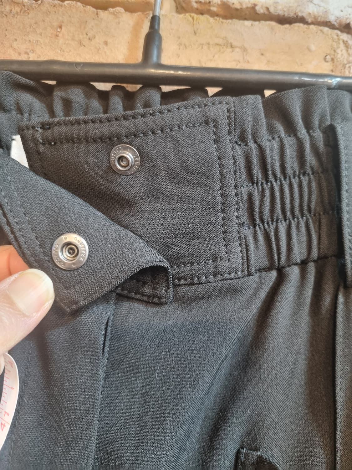 럭키슈에뜨 블랙 슬랙스 팬츠36 상품이미지4