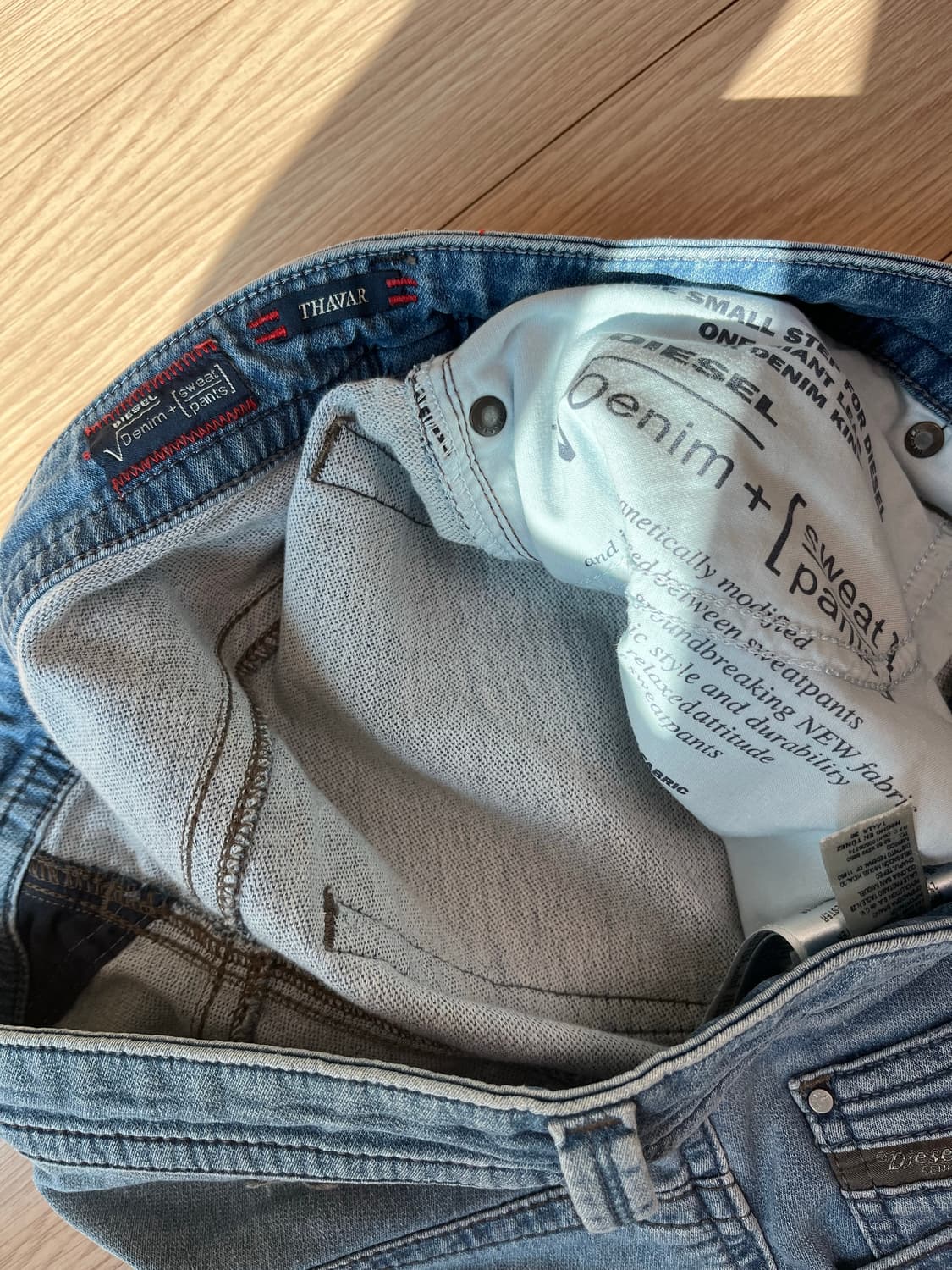 디젤 THAVAR 슬림핏 청바지 W30 정품 상품이미지9