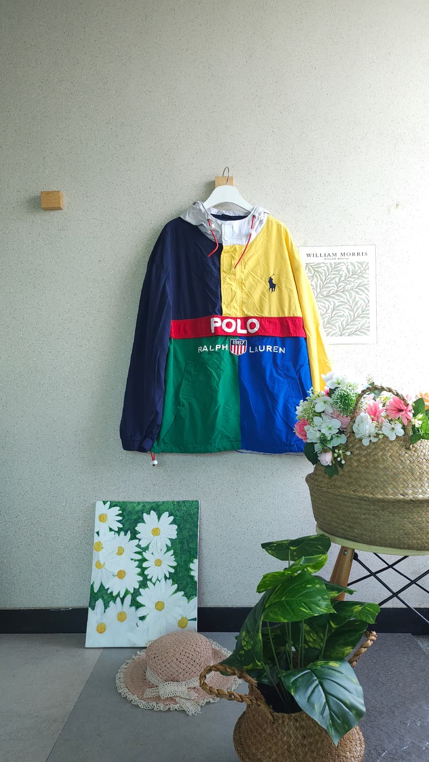 폴로랄프로렌 커러 블록 아노락 바람막이 S~XL 상품이미지1