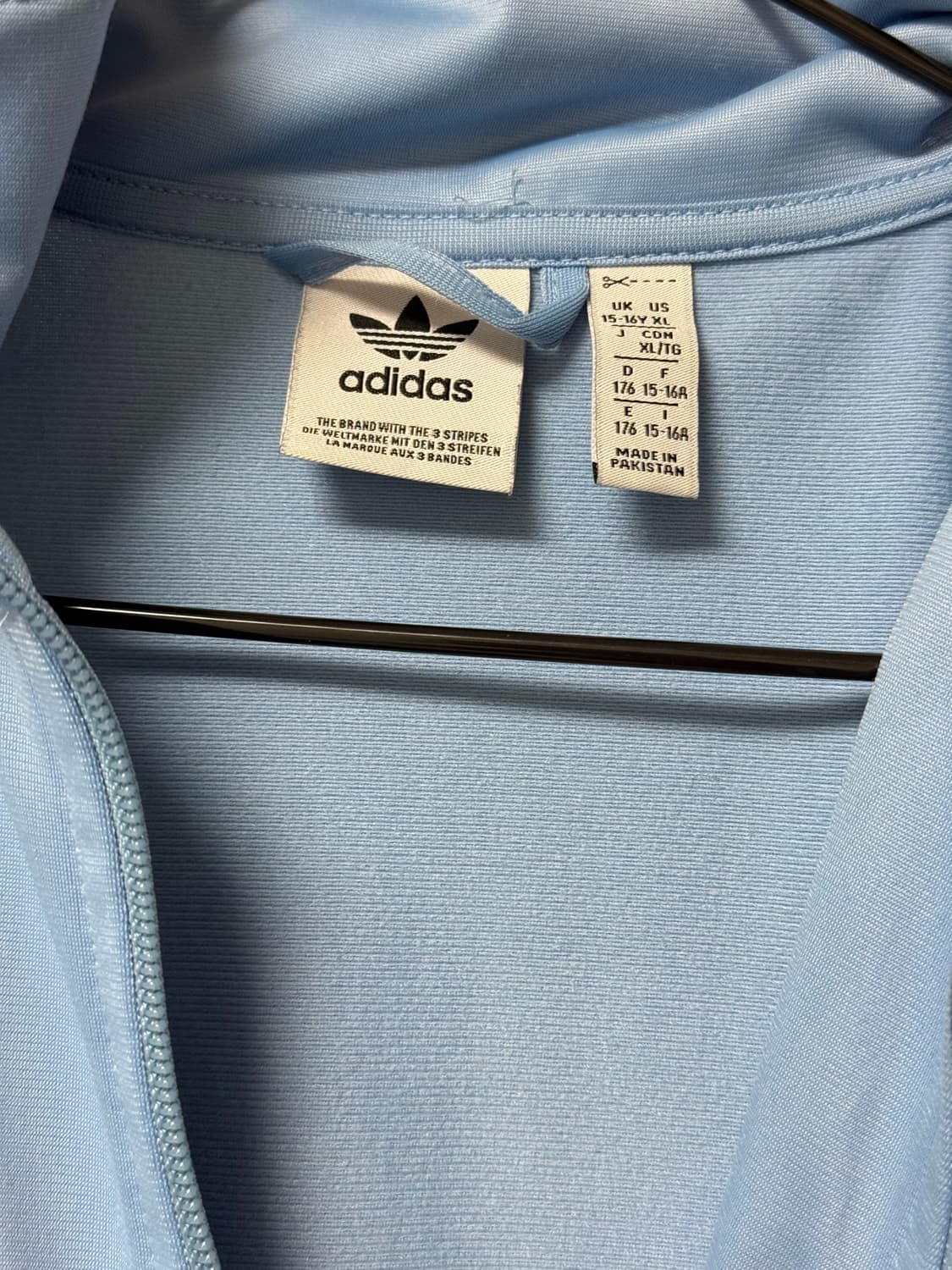 아디다스 | 아디컬러 파이어버드 트랙탑 져지 애쉬 블루 M 90 95 상품이미지7