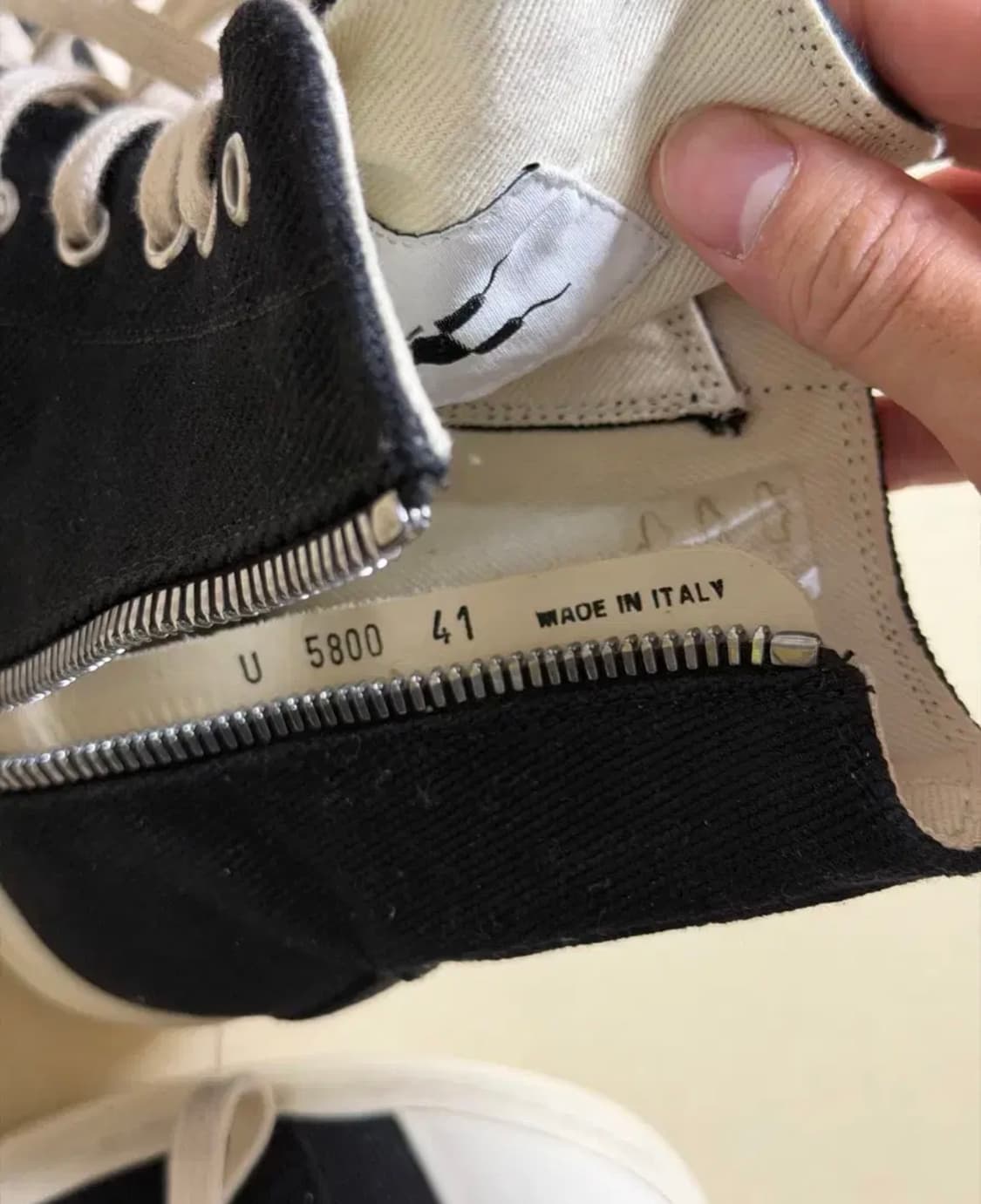 릭오웬스 라몬즈 41 새상품 상품이미지3