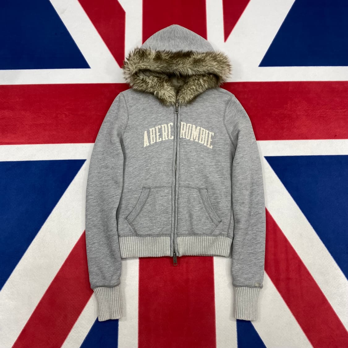 아베크롬비 울프조 후드집업  여성L실측55 상품이미지1