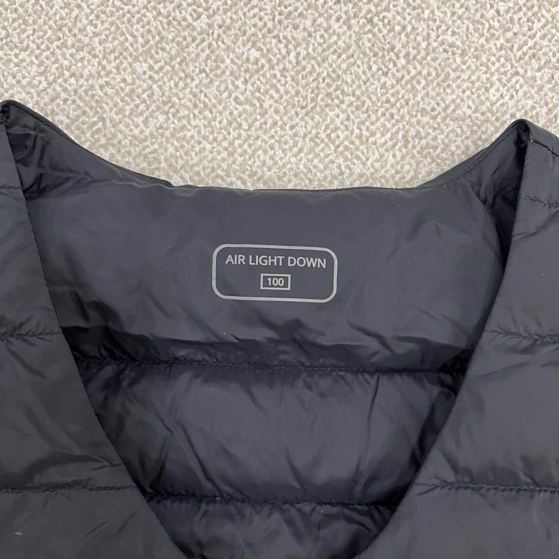 100 헤지스 구스다운 패딩 조끼 0220M 상품이미지2