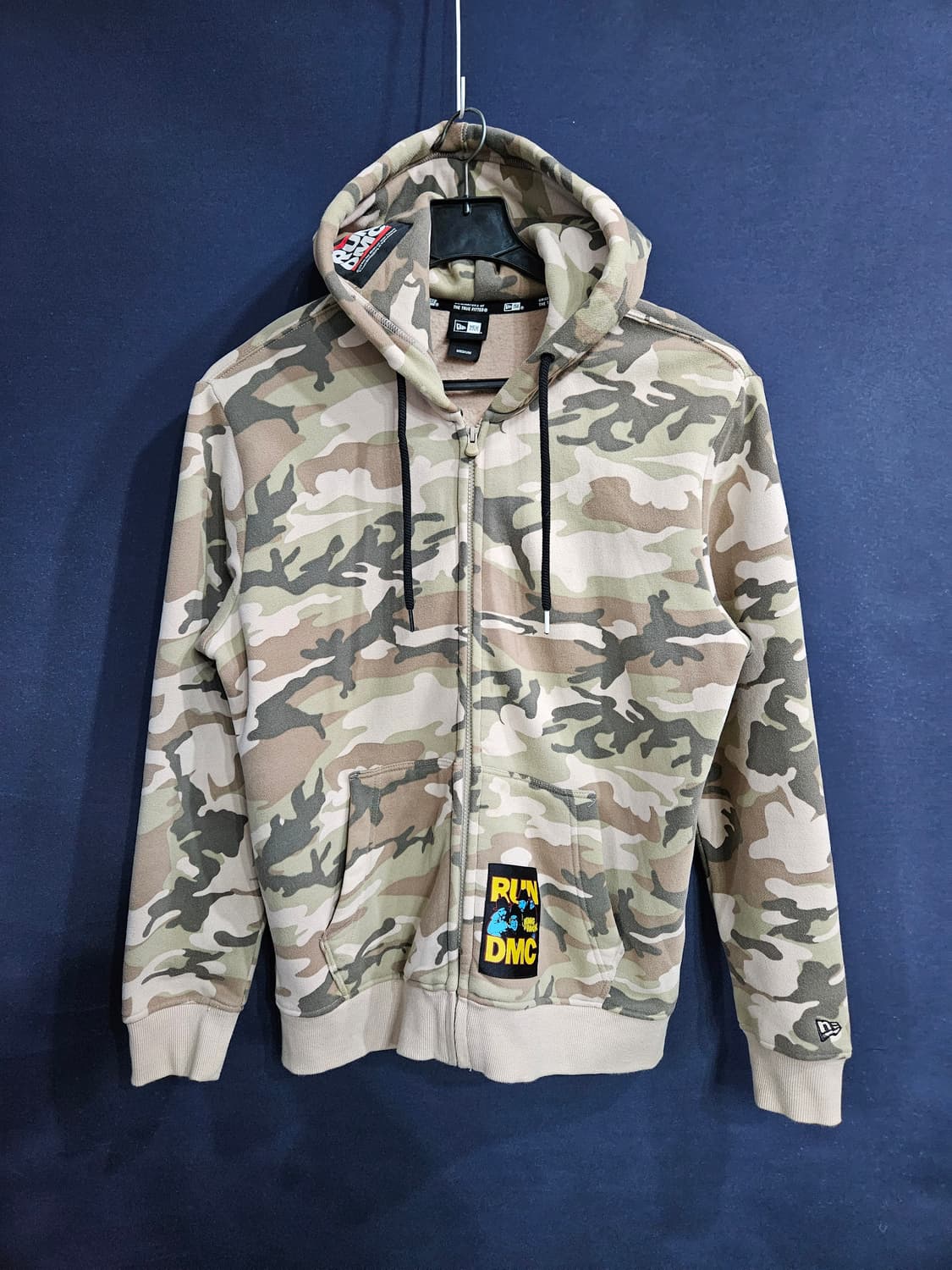 뉴에라 프린팅 카모 남성 95 기모 후드집업  상품이미지1