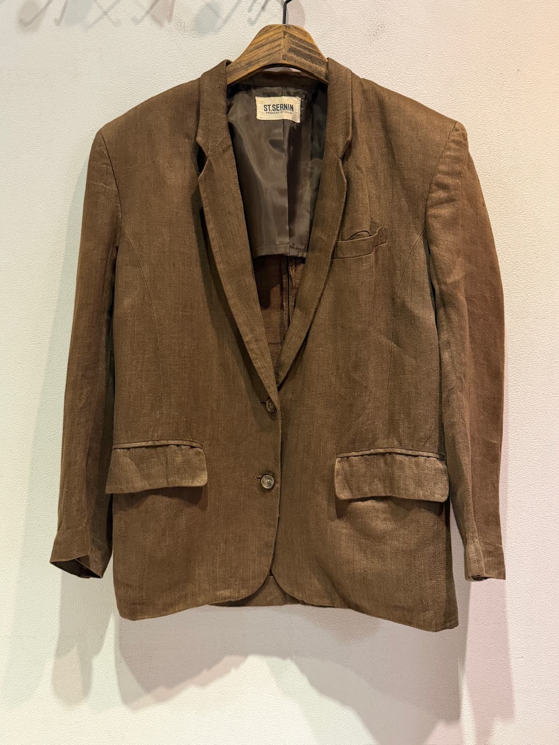 ST.SERNIN Linen Jacket(Made In Japan) 상품이미지1