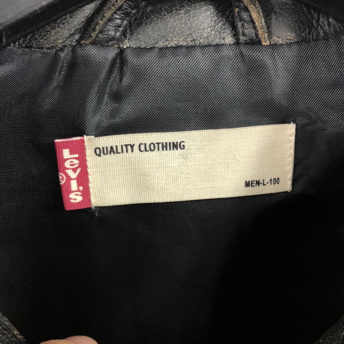 L 리바이스 소가죽 자켓 상품이미지4