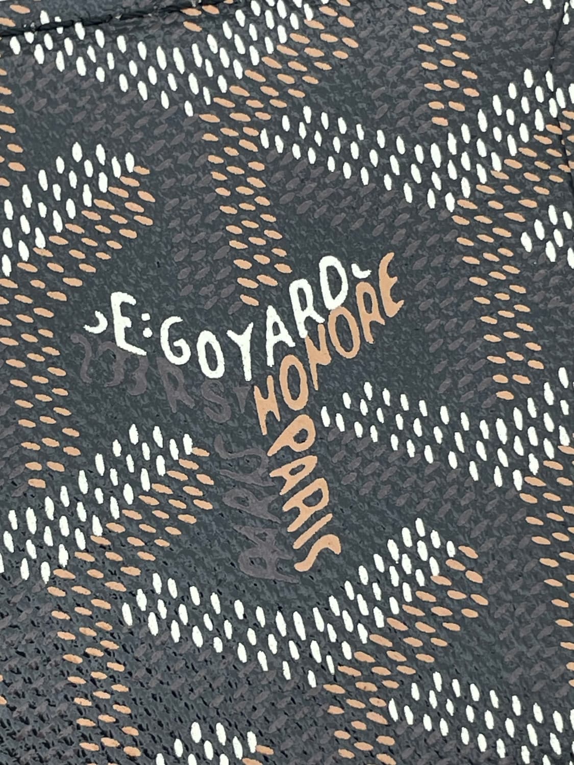 [ 풀구성 / 새상품급 ] 고야드 인서트 카드지갑 블랙 상품이미지6