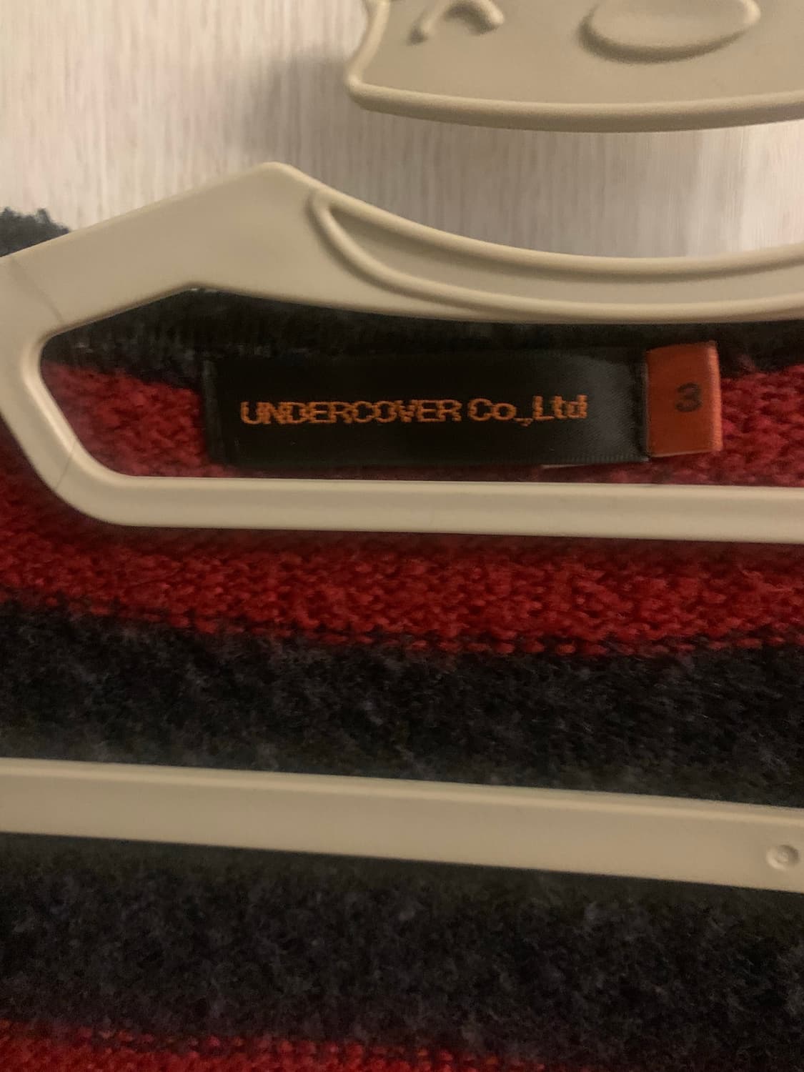 언더커버 그런지가디건 팝니다 3사이즈 상품이미지2